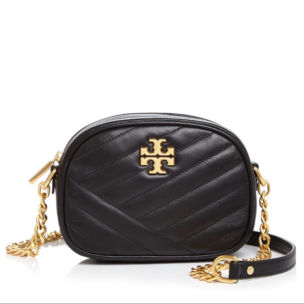 NWT Authentic Tory Burch kira chevron camera bag